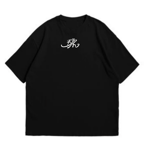 Camiseta Oversize "Abundance" (Negra)